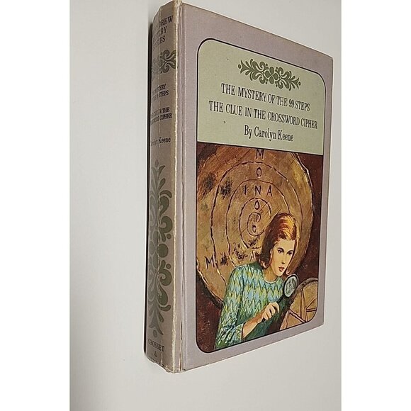 1966 Nancy Drew Double Mystery: 99 Steps & The Clue in the Crossword Cipher - Picture 10 of 10